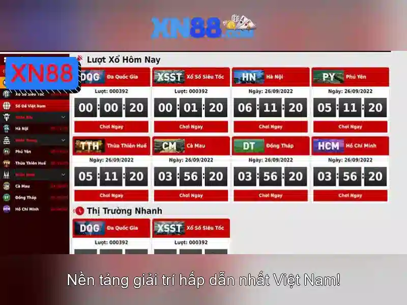 Ưu đãi đăng ký XN88