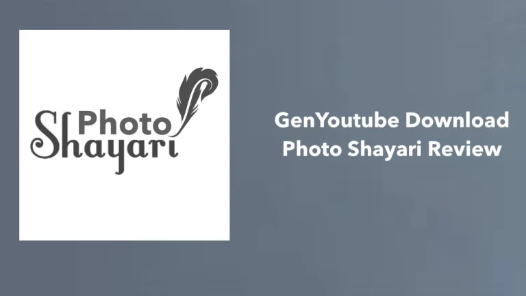 GenYouTube Download Photo: Extract Images from Videos with Ease